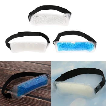 

Reusable Gel Beads Cold Hot Compress Headaches Ice Pack Wrap Non Toxic Latex Free BPA Free for Headaches Sports Muscle Pain