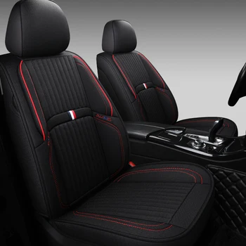 

Full Coverage flax fiber car seat cover auto seats covers for lada44 grantavu lada44vu pickuptrucktotal datsun mido ondo