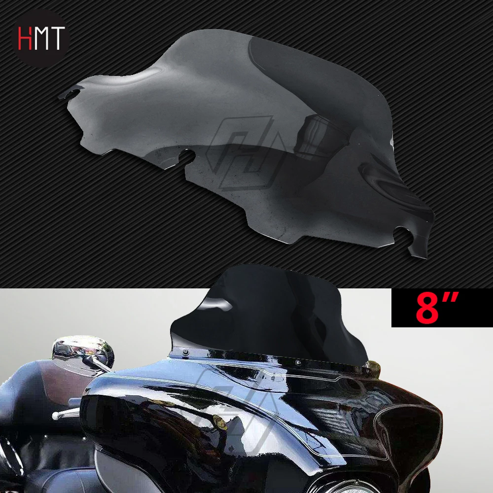 Чехол для лобового стекла мотоцикла Smoke 8 &quotдля Harley Touring Electra Glide FLHT FLHTC FLHX 1996-2013 |