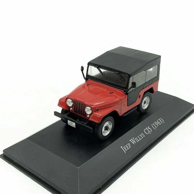 

IXO 1/43 JEEP WILLYS CJ5 1963 Jeep Car Model Alloy Collection Model Toy