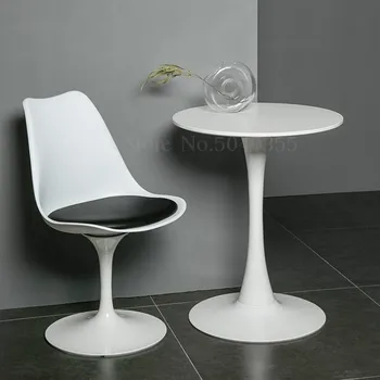 

Nordic table modern minimalist small-sized coffee table casual creative coffee shop table to discuss household small round table