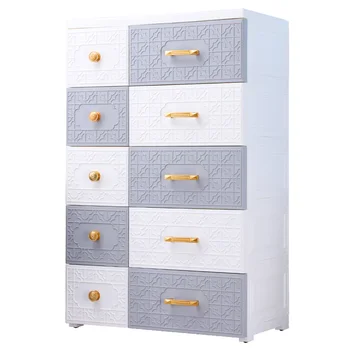 

Gathering Extra Large 67cm Wide Finishing Receiving Cabinet Drawer Type Plastic Multi-functional Household Storage Cabine