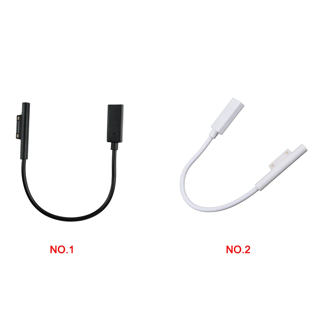 Replacement For Microsoft Surface Pro6/Pro5/4/3/2 Charging Cable PD To Type-C FemDZ7655ale 15V PVC