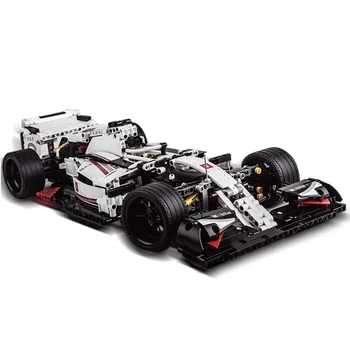 

1235Pcs 1:10 Scale Formula Car MOC Small Particle Construction Building Kit (Static Version) For Children Educational Toys Gift