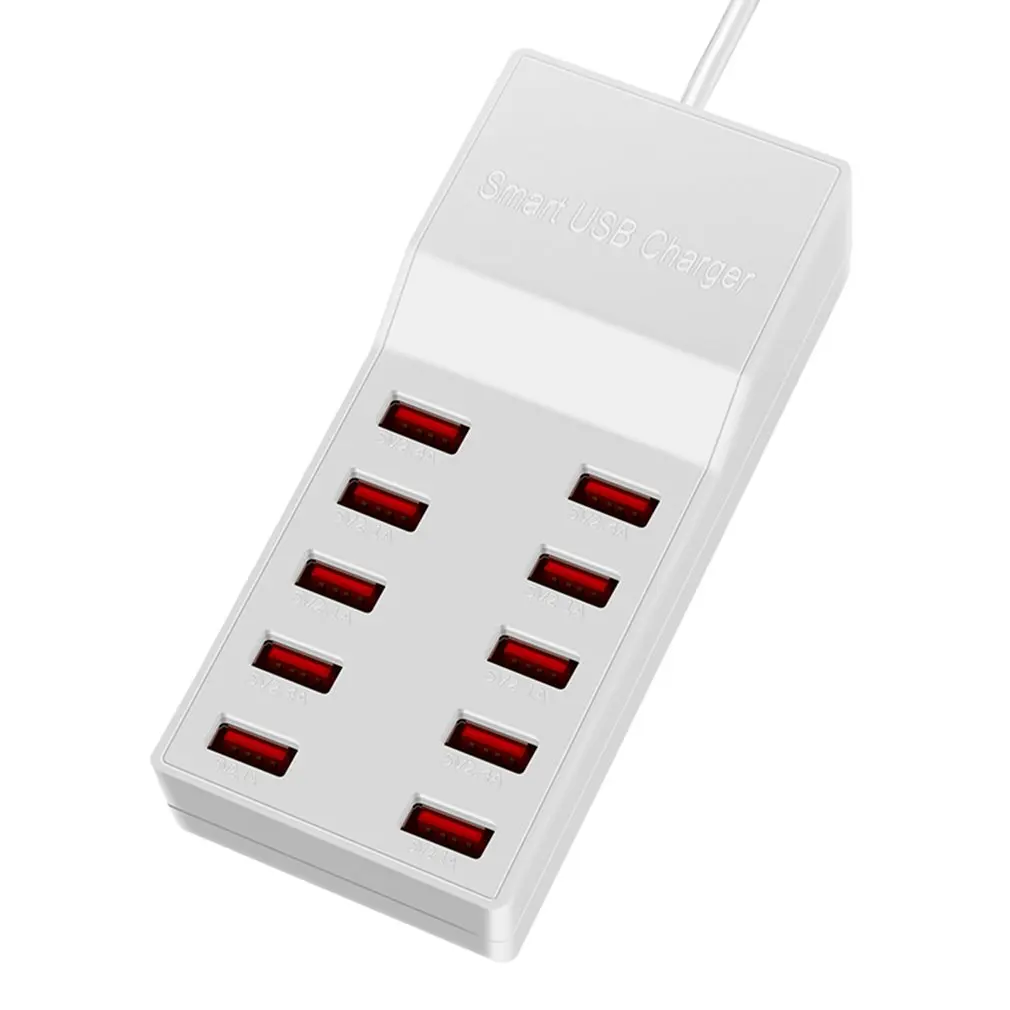 T8 мульти быстрое зарядное устройство USB зарядка несколько 10 USB телефон зарядная станция Универсальный usb-хаб Смарт зарядное устройство