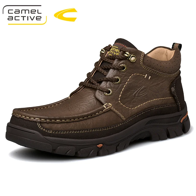 Camel Active/Новые теплые зимние ботинки; мужские уличные водонепроницаемые повседневные мужские рабочие ботильоны; удобная мужская обувь; 19526