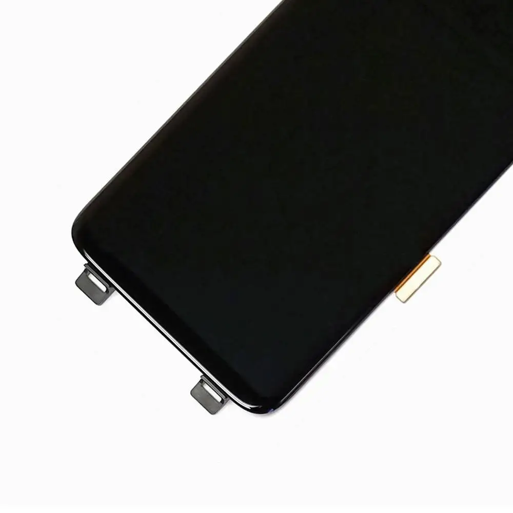 Супер AMOLED для samsung Galaxy S8 ЖК-дисплей G950 G950F горящий теневой экран S8 задняя крышка
