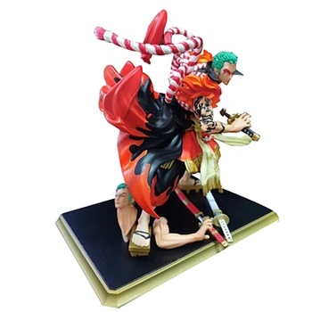 

GK One Piece Roronoa Zoro Action Figure Model One Sword Style Death Lion Song Ver. Anime Prototype Statue Collection Toy Figma