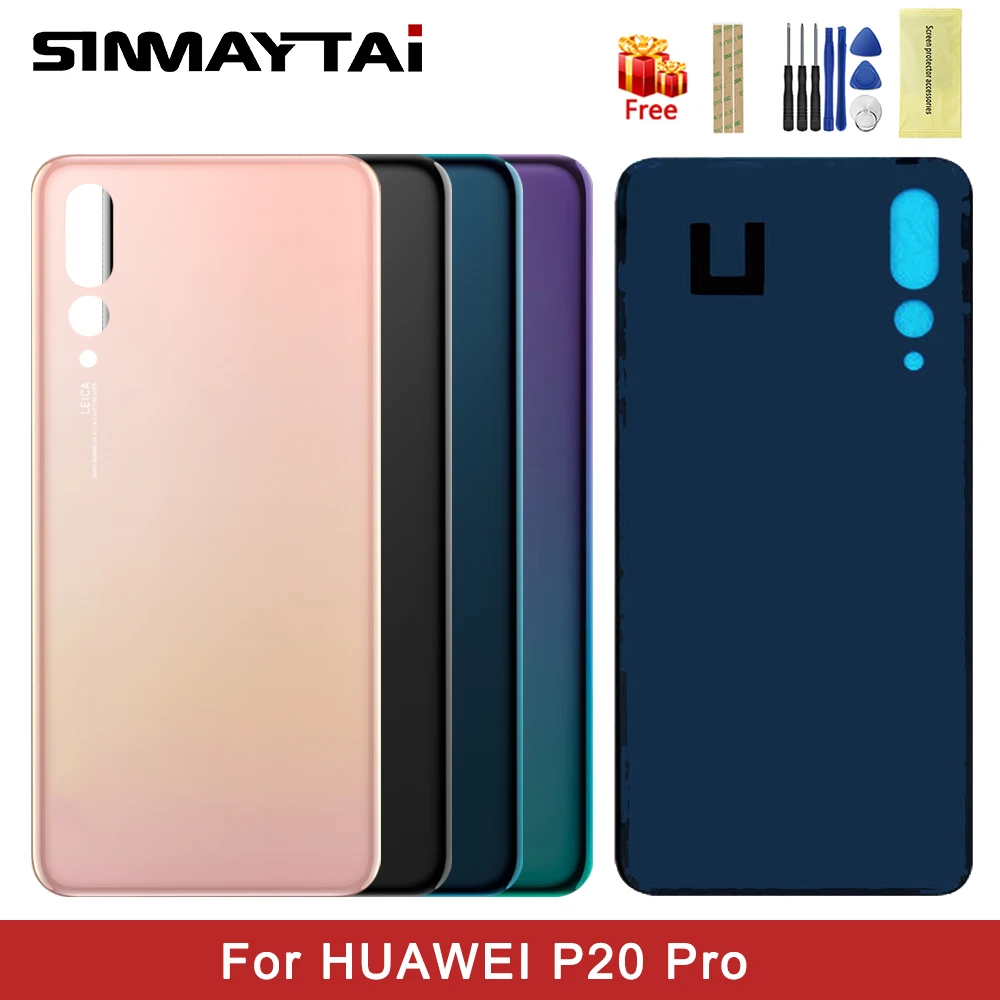 Оригинальный чехол для аккумулятора Huawei P20 Pro объектива камеры задняя крышка