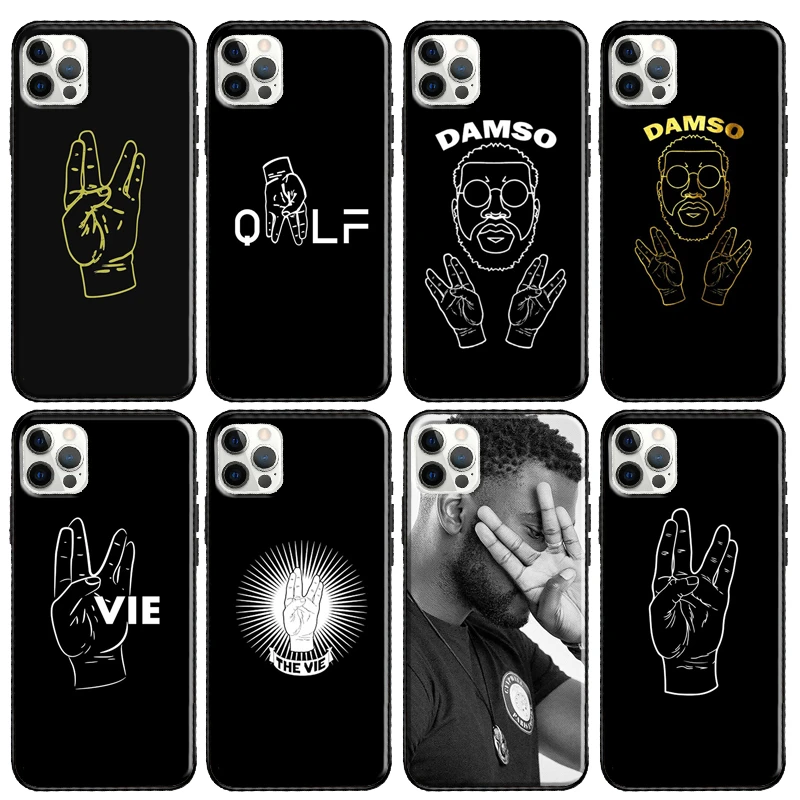 phone cases for iphone 11 Pro Max  Damso The Life Vie Phone Case For Apple iPhone 13 12 11 Pro Max mini X XR XS Max 7 8 Plus SE 2020 Cover Coque iphone 11 Pro Max leather case