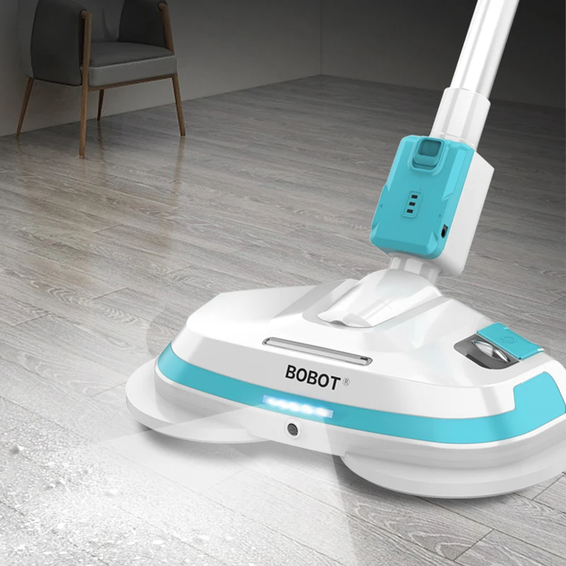 Беспроводная электрическая швабра BOBOT 8600s ручная с экономией времени и усилий