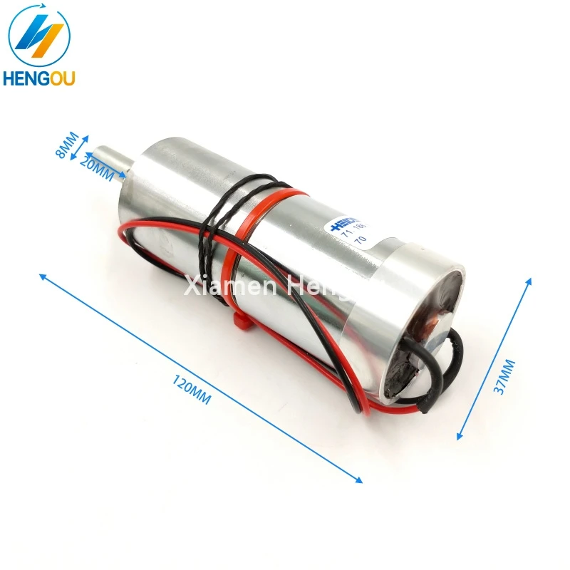 1 шт. офсетный CD102 SM102 GTO52 редукторный двигатель 71 186.5121 12 В|Детали принтера| |