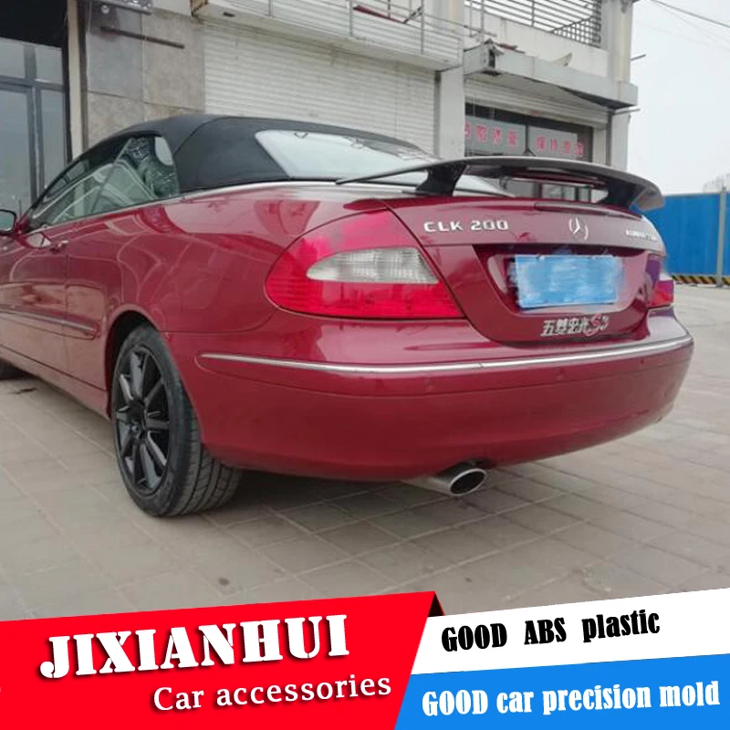 Спойлер для W212 2008 2015 Mercedes Benz CLK SLK спойлер из АБС пластика цвет заднего крыла