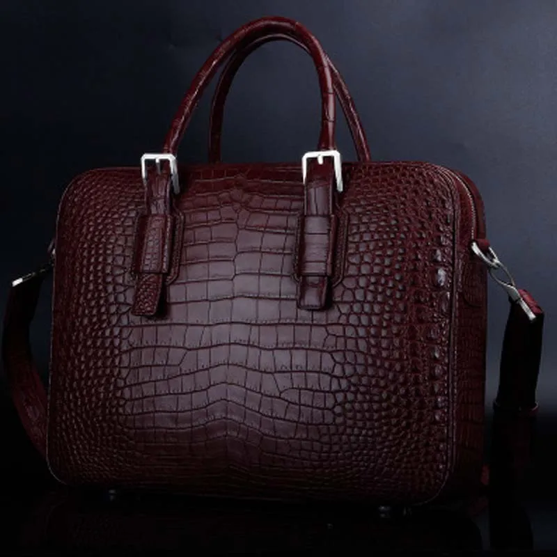 Рисунок 3 - Новый мужской портфель ourui из крокодиловой кожи