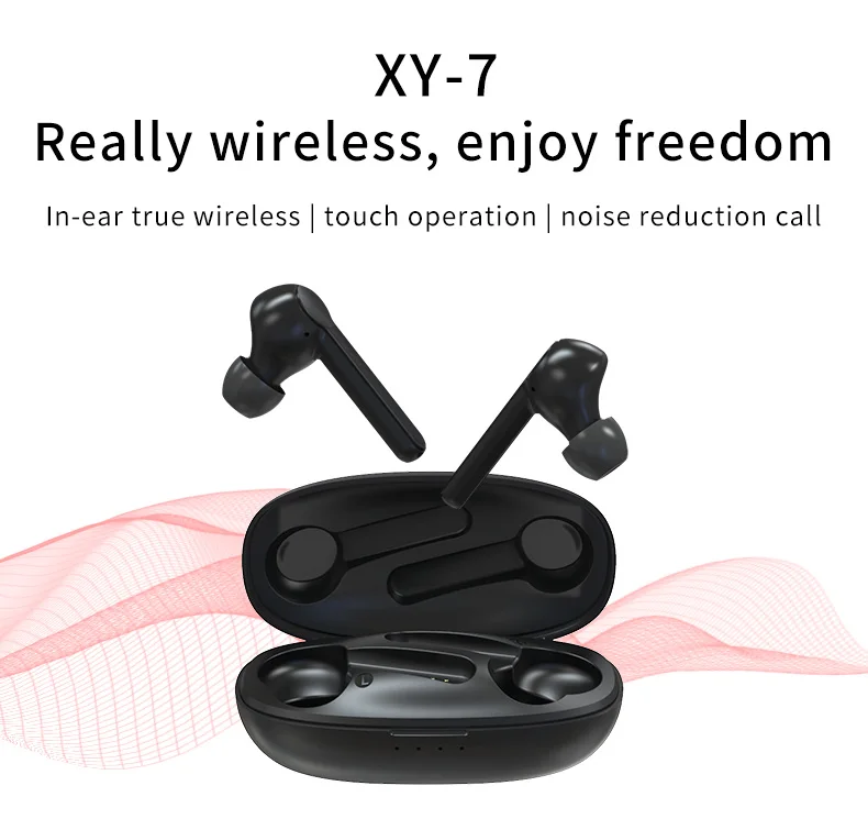 Sovawin TWS 5,0 bluetooth наушники модные наушники с сенсорным управлением мини бизнес беспроводные наушники стерео Спортивная гарнитура портативная
