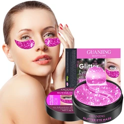 60Pcs/Box Starry Sky Eye Mask Dark Circles Moisturizing Fine Lines Under Eye Bags Firming Brightening Eye Patc Skin Care