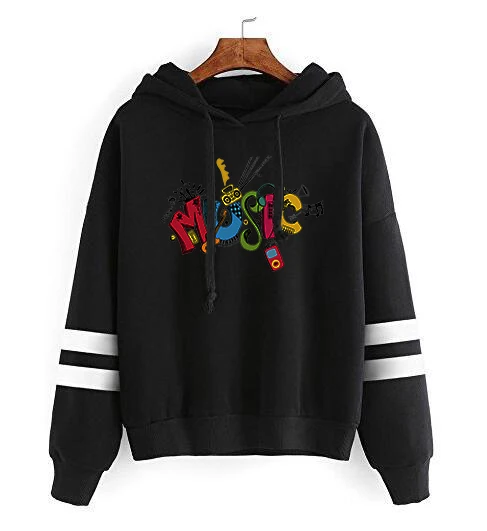 women hoodies music hoodie fashion 2019 womens clothing pink oversized hoodies print pullovers casual sweatshirt mama gothic