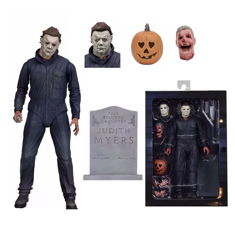 NECA фигурка героя игрушка Джейсон Вурхиз Фредди Крюгер Майкл Майерс кожаное Джокера Чаки фигурка Джокера для подарок на Хэллоуин - Цвет: with box
