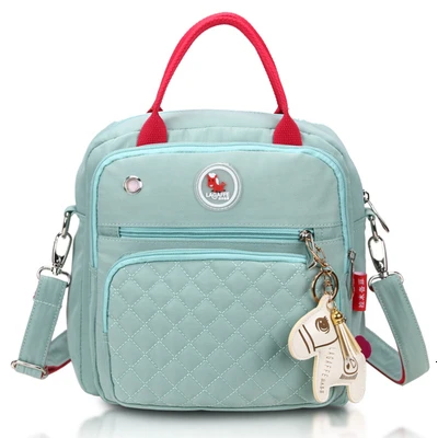 Водонепроницаемая сумка для мамы, рюкзак для путешествий, большая вместительность, многофункциональные детские сумки для мамы, сумка для подгузников, органайзер для подгузников - Цвет: Light blue
