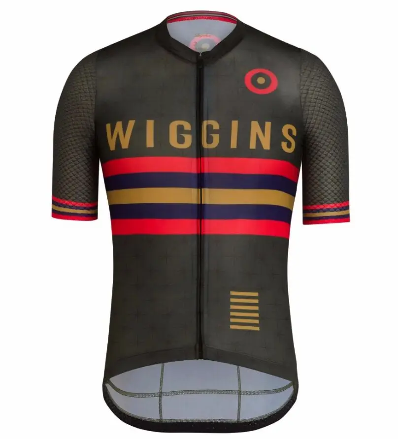 cycling jersey Горячая Высокое качество wiggins Велоспорт Джерси и плотно подходят летние мужские рукава Велоспорт Комплект mtb велосипед рубашка - Цвет: cycling jersey