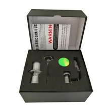 Кварцевые D ногтей комплекты enail ПИД-регулятор температуры Электрический dab box 14 мм и 18 мм 2in1 с Змеевиковый подогреватель 20 мм для водопроводной трубы 92