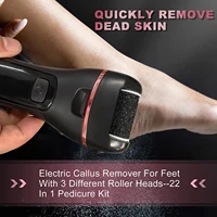 USB Electric Foot Grinder Files Vacuum Pedicure Machine Portable Callus Remover Cleaner Foot Dead Skin Care