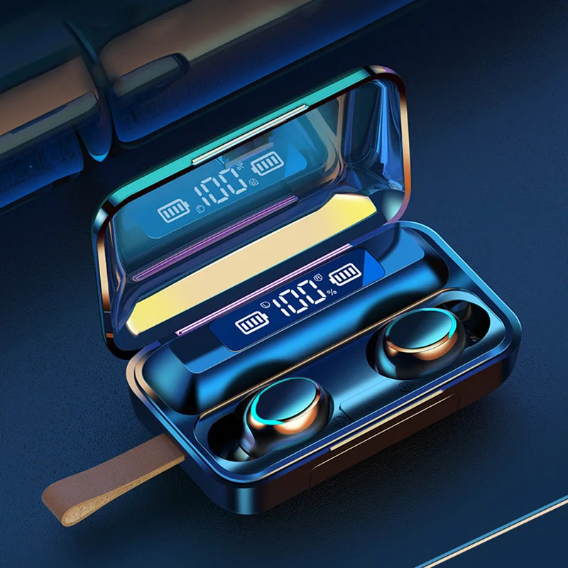 Wireless Earbuds Bluetooth 5 0 In Ear Stereo USB C Quick Charge Wireless Headphones Sports Noise Reduction Headphone