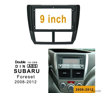 

9" Car radio Fascia Frame Facials Install Panel Dashboard Trim Kit for Subaru Forester wrx 2008-2012