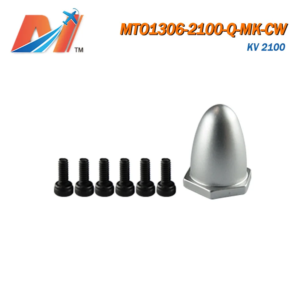 Maytech 2100KV 1306 бесщеточный двигатель с резьбой CW на валу для электрического радиоуправляемого дрона