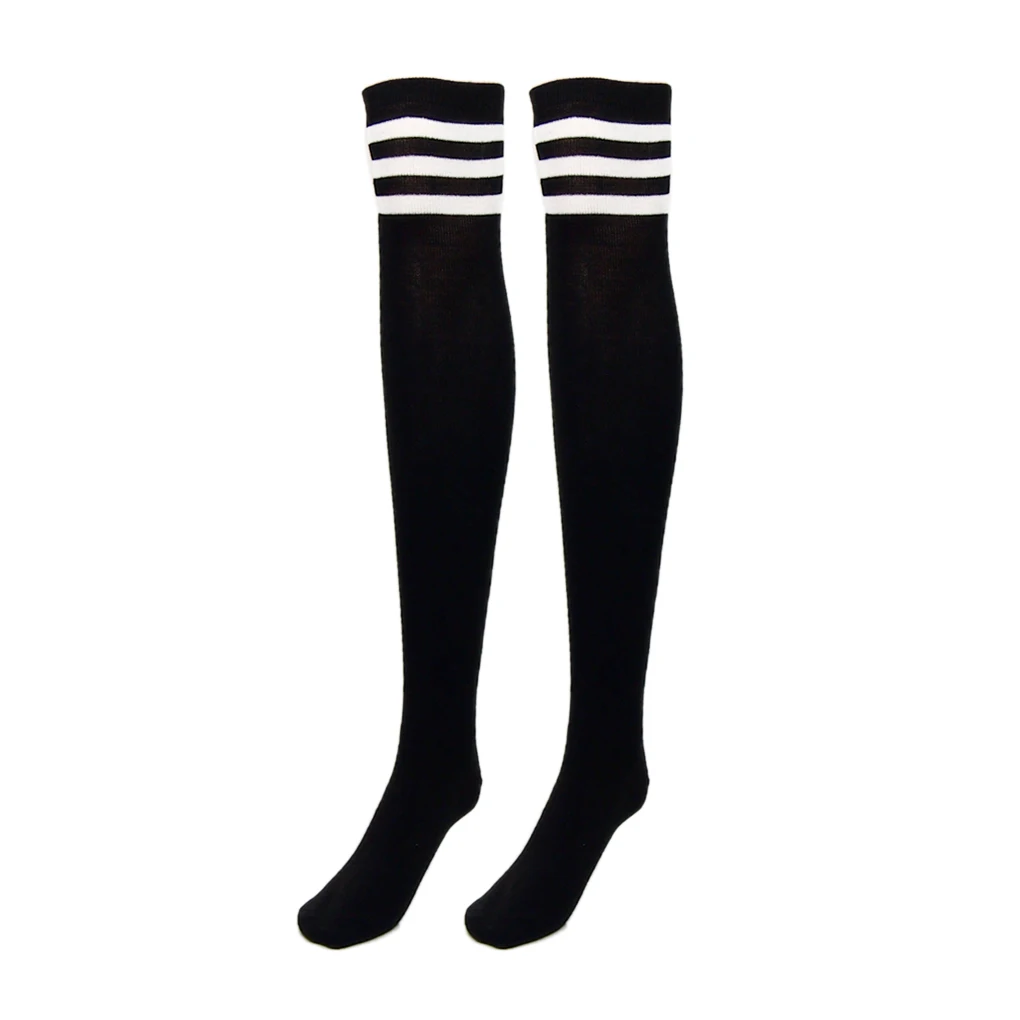 Sexy Socks Striped Long Socks Women Long Stockings Warm Thigh High Socks For Ladies Girls New Fashion Striped Knee Socks Women