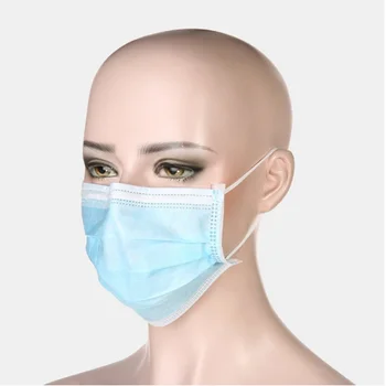 

Disposable Mask Protective Satety Face Mask Anti-Pollution Respirator Mouth Masks PM2.5 3 Layer Elastic Earloop Masks