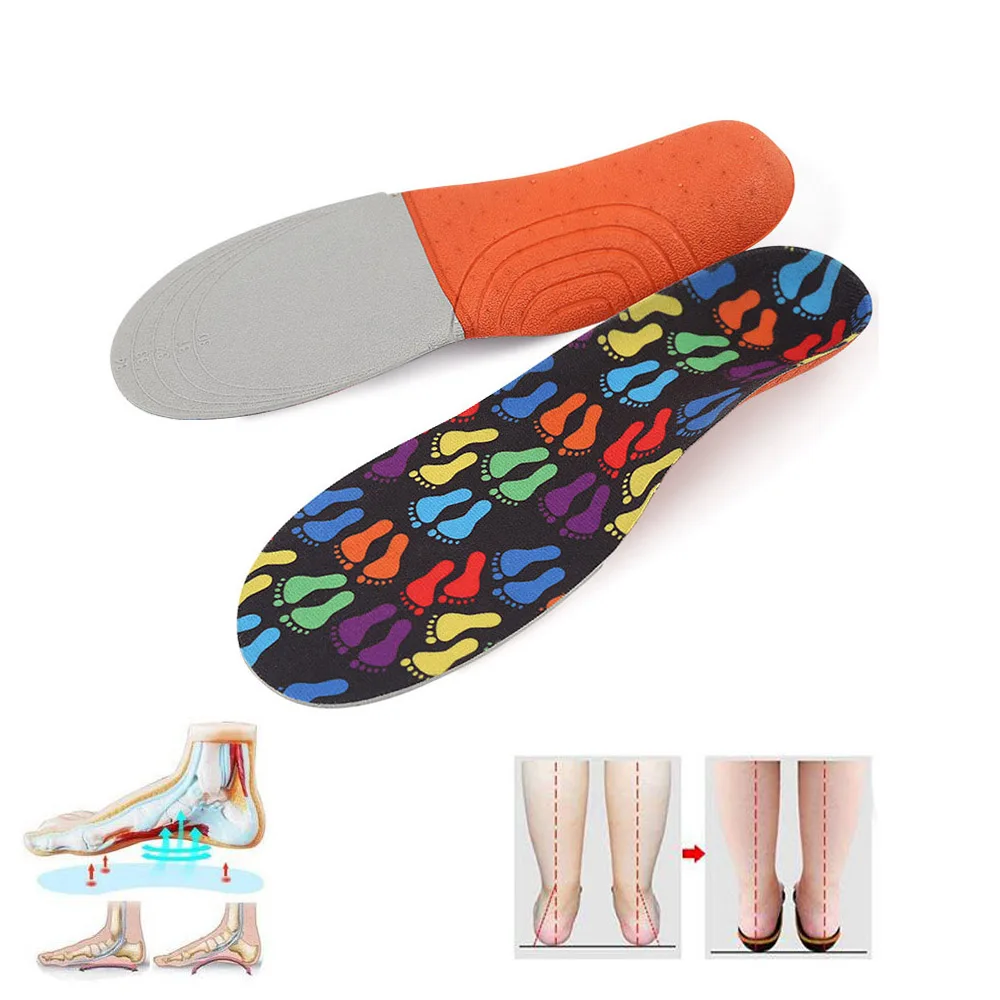 Детская ортопедическая обувь на плоской подошве с принтом; бархатная стелька; супинаторы для коррекции стопы; Детские кроссовки; спортивная обувь; стельки