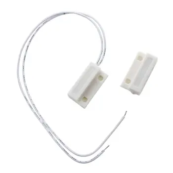 

White Door Window Contacts netic Reed Switch Sensor