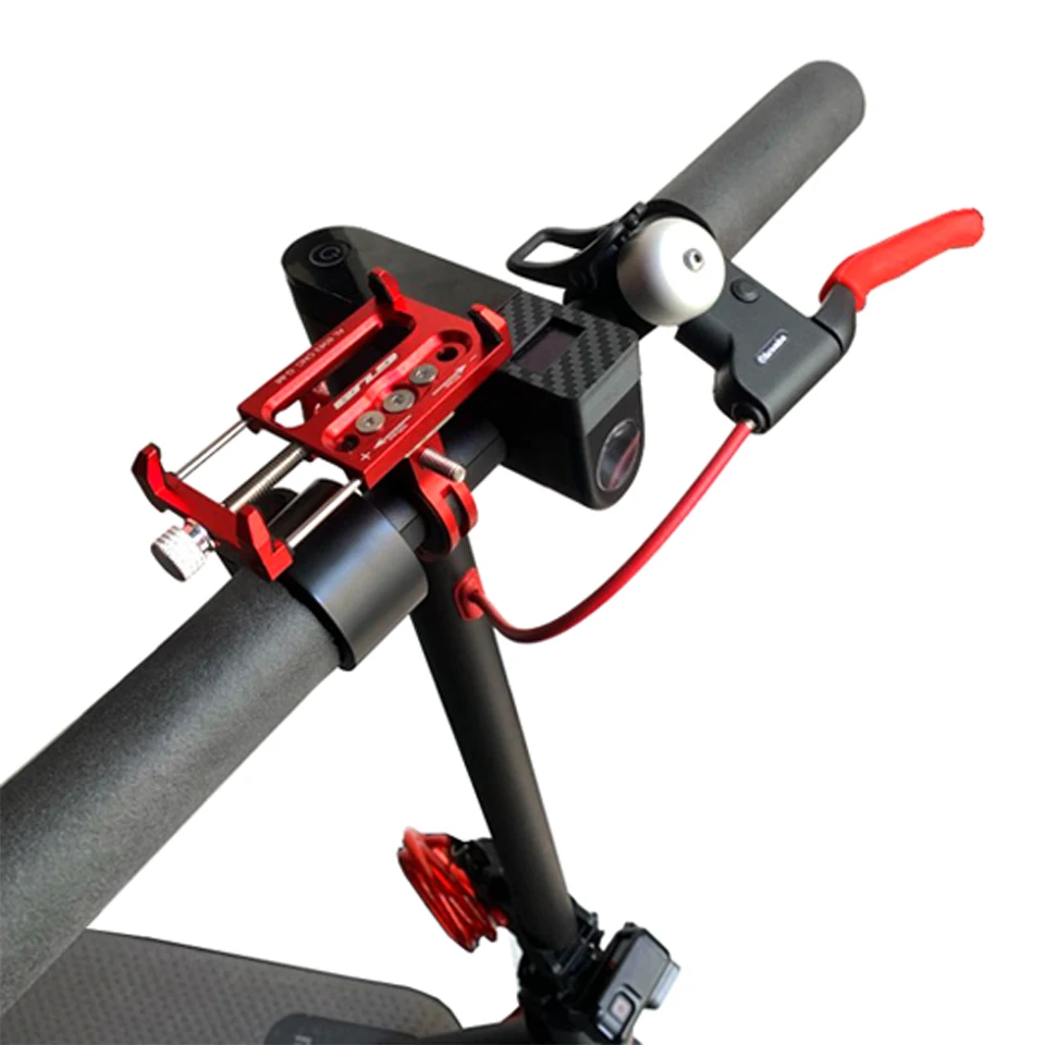 Anti-Slip Phone Holder Electric Scooter bicycle EF1 Stand CNC Alloy Fits 3.5to 6.2 inch GPS Durable for Xiaomi Mijia M365 | Спорт и
