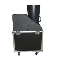 Большой размер Co2 Jet конфетти машина flightcase литой алюминий Co2 Газовая машина для конфетти cannon long jet Shoot 10-15 метров