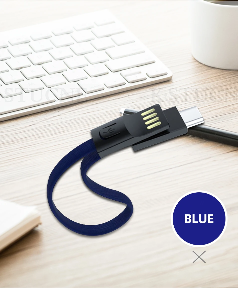Usb type C кабель передачи данных для быстрой зарядки для samsung S10 huawei P30 Pro usb зарядный портативный кабель для Xiaomi Redmi Note 8 Pro