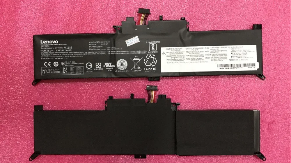 Новая Оригинальная батарея для lenovo ThinkPad Новинка S1 Yoga 260 Yoga 370 Yoga X380 01AV434 01AV432 SB10K97591 15,2 V 51WH