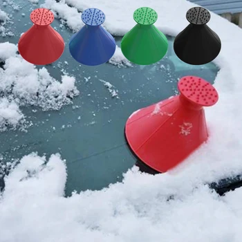 

Magic Snow Remover Car Windshield Ice Cleaning Toll Window Glass Magic Shovel Cone Ice Scraper Outdoor Funnel