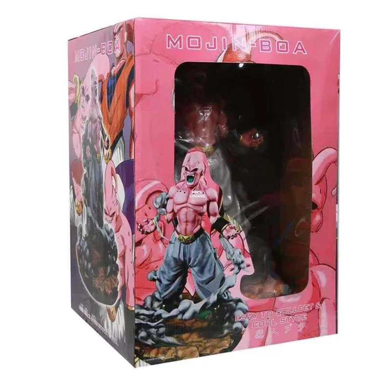 1" аниме Dragon Ball Z статуя Majin Buu бюст злодей полная длина портретное моделирование Искусство ремесло ПВХ фигурка игрушка 46 см V935