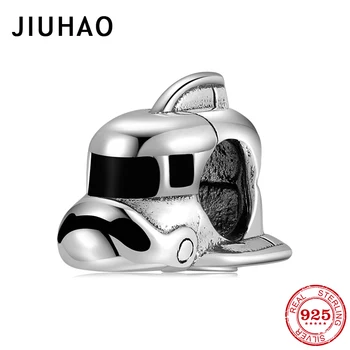 

Space series Beads Hot sale 925 Sterling Silver spacecraft Charms Beads Fit Original JIUHAO Charm Bracelet Bangles DIY Jewelry