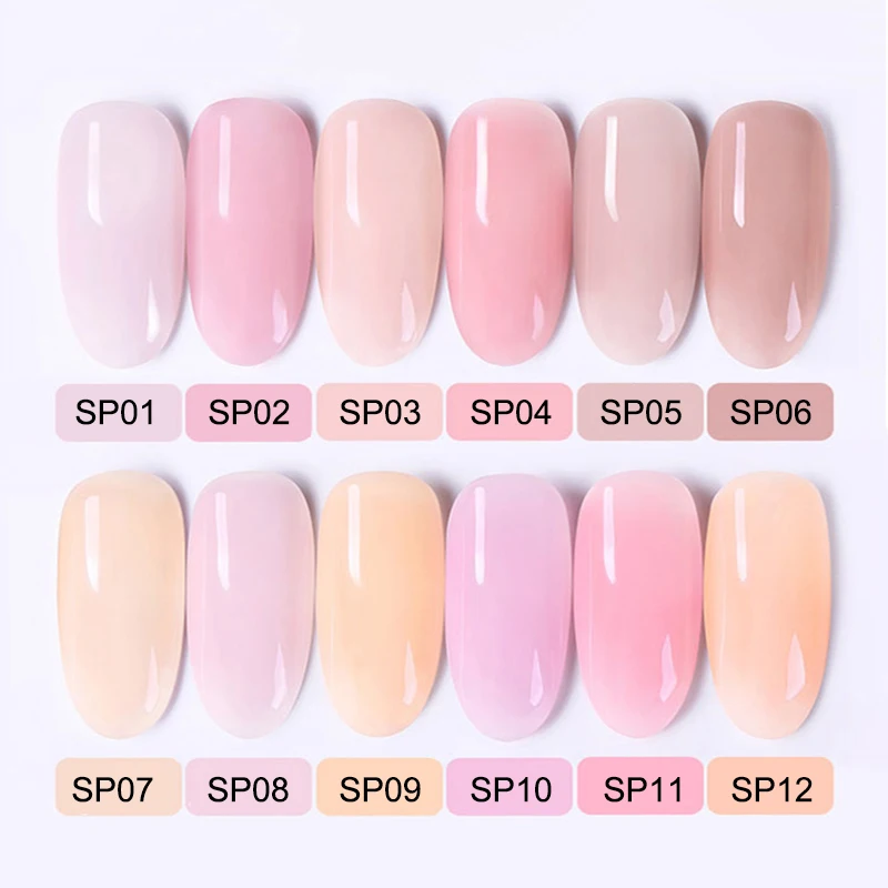 Лак для ногтей, гель 6 мл, натуральный, для самостоятельного маникюра, долговечный, нетоксичный, для ногтей, для художественного макияжа, WSH99