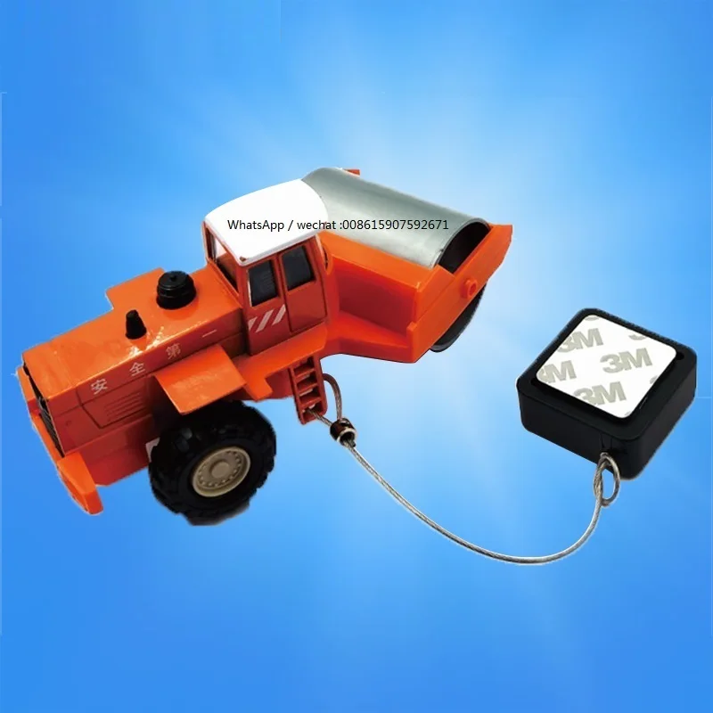 skonews_security_tether_anti_theft_pull_box_retractable_Stainless_steel_wire_rope