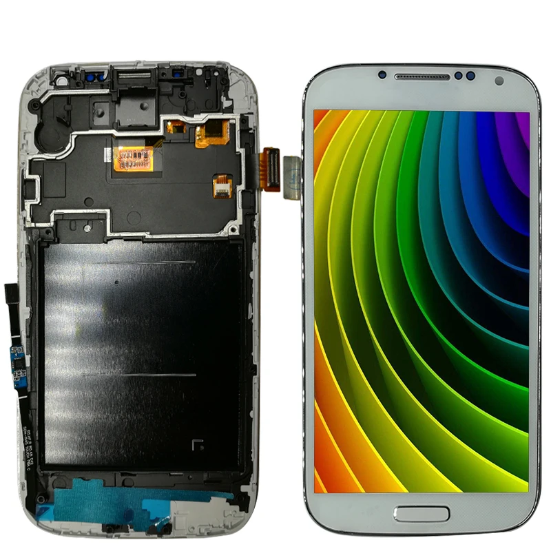S4 i545 L720 R970 экран для samsung Galaxy S4 ЖК-дисплей+ сенсорный экран регулировка яркости дигитайзер с рамкой Pancel