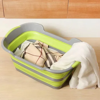 

1PC Portable Folding Bathtub Baby Shower Silicone Capacity Washing Storage Non-Slip Dog Bath Tubs Foot Spa Bath Hot Tub Health
