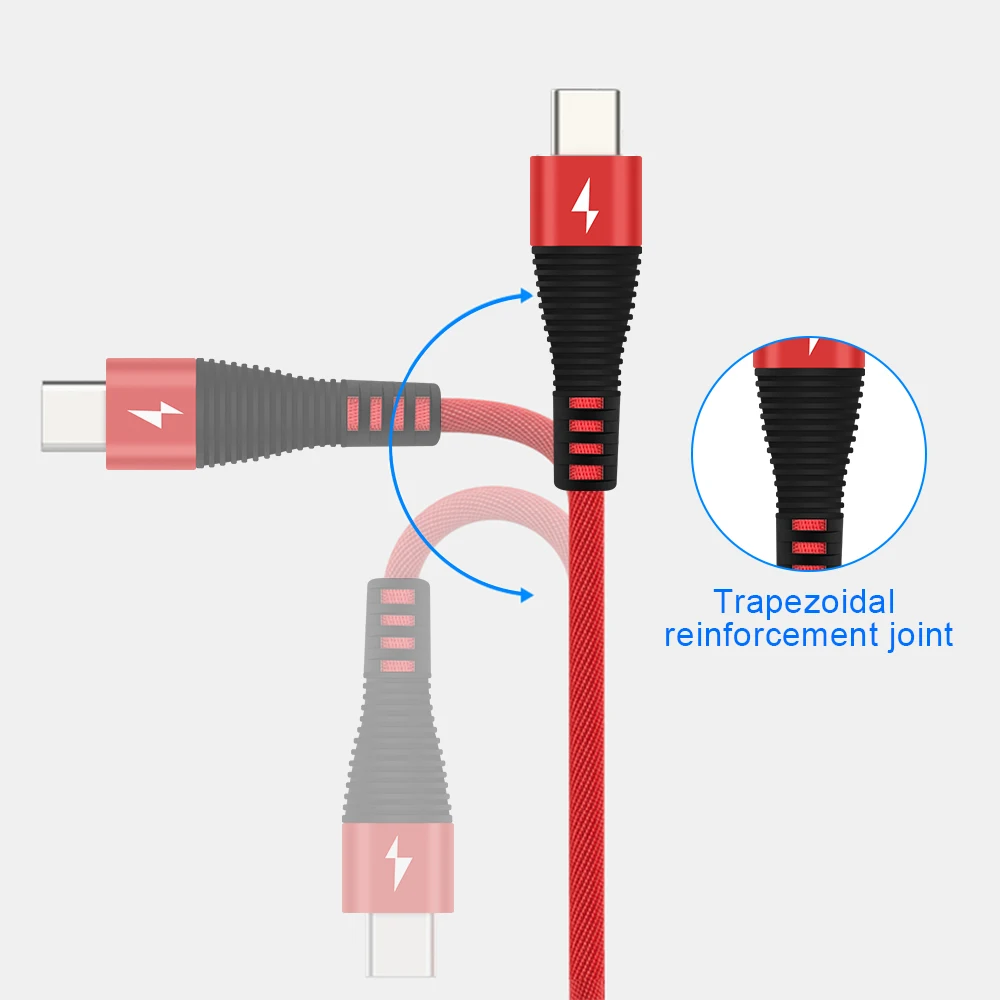 1.2M 3 in 1 USB Cable For iPhone 8 7 6 11 Micro Type C USB Cable For Samsung S7 S8 Mobile Phone USB Charging For Xiaomi Redmi