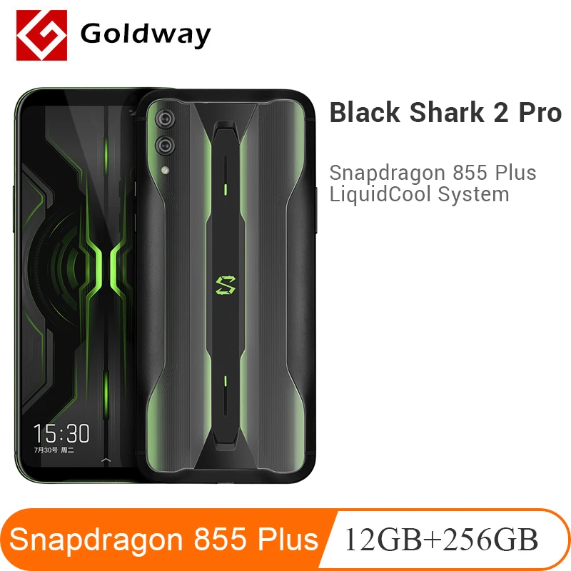 Смартфон Xiaomi Black Shark 2 Pro 12 Гб ОЗУ 256 Гб ПЗУ игровой смартфон 6,3" полный экран Snapdragon 855 Plus Восьмиядерный мобильный телефон