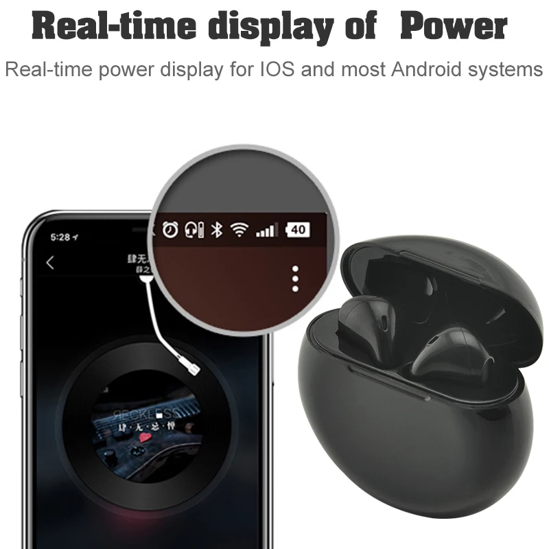 Для мобильного телефона наушники-вкладыши Беспроводные для bluetooth fone de ouvido наушники аuriculares inalambrico гарнитура TWS Проводная sem