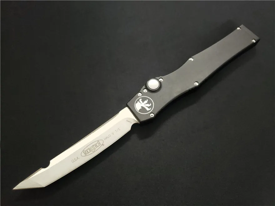 Gryan Store MiRo-5 ножи с фиксированным лезвием Elmax лезвие с T-6061 ручкой для выживания на открытом воздухе тактический походный карманный нож инструменты для повседневного использования - Цвет: Черный
