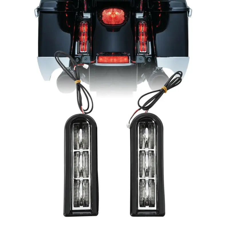 Светодиодный светильник для мотоциклистов, наполнителя седельной сумки для Harley Touring Road Electra Glide Ultra 14-19 FLHTCU FLHR FLHTK FLTRU