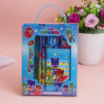 

6pcs/Set PJ Masks Children's Stationery School Supplies Catboy Owllette Gekko Anime Character PJ Mask Birthday Gifts Boxed 2S54